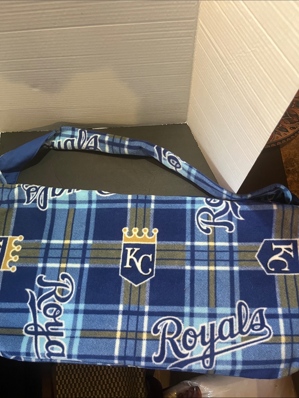 Handmade Fleece Royals Large Bag